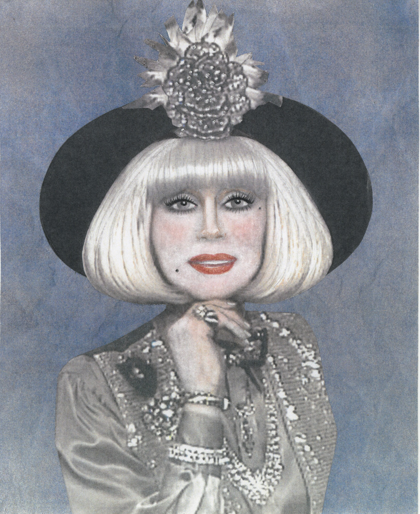 Download the full-sized image of Illustration of Alexis Francois in Large Black Hat