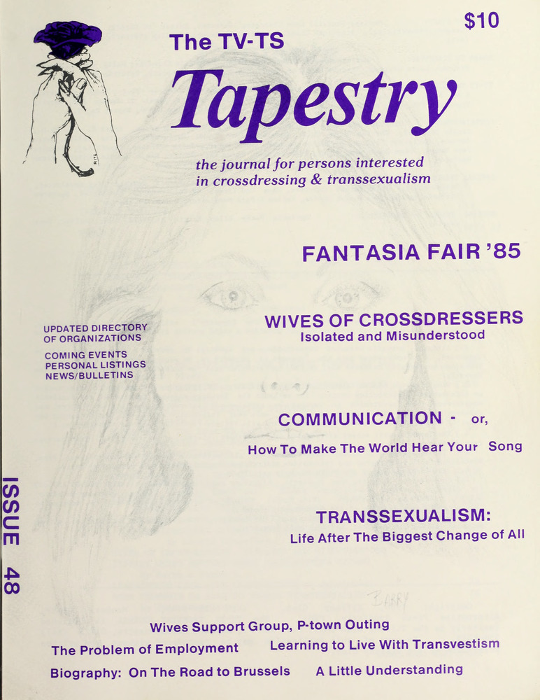 Download the full-sized image of The TV-TS Tapestry Issue 48 (1986)