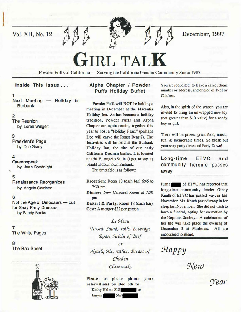 Download the full-sized PDF of Girl Talk, Vol. 12 No. 12 (December, 1997)
