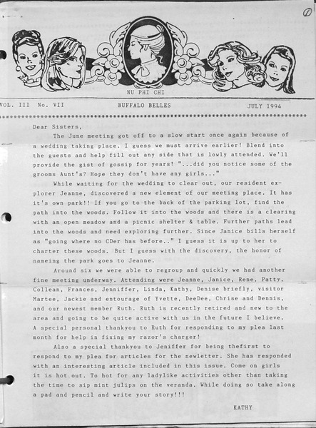 Download the full-sized PDF of Buffalo Belles Vol. 3 No. 7 (July, 1994)