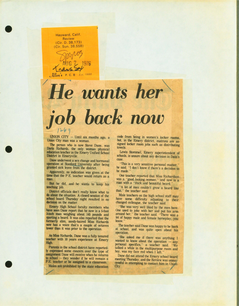 Download the full-sized PDF of He Wants Her Job Back Now