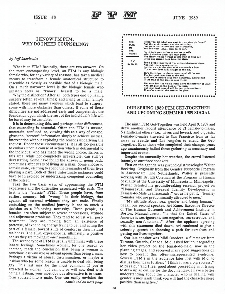Download the full-sized image of FTM Newsletter #8