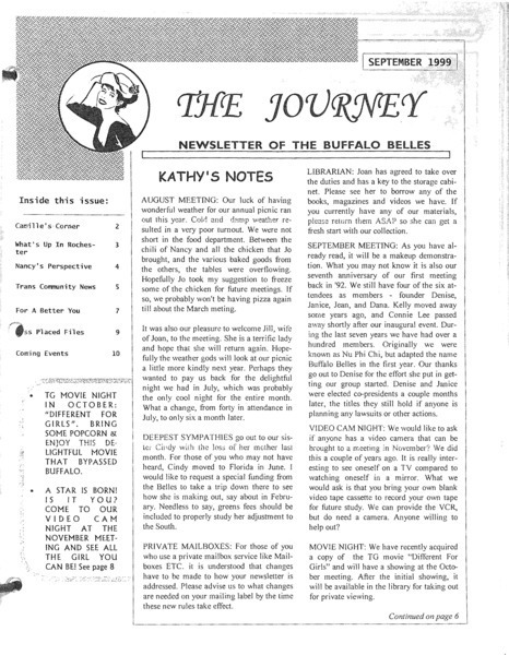 Download the full-sized PDF of The Journey Vol. 8 No. 9 (September, 1999)