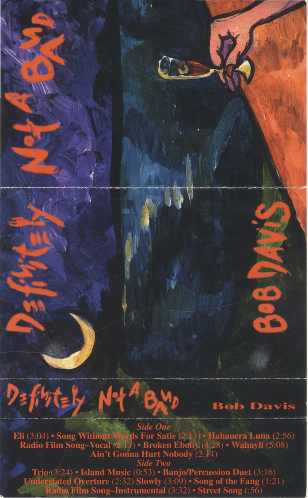 Download the full-sized PDF of Definitely Not A Band cassette tape cover