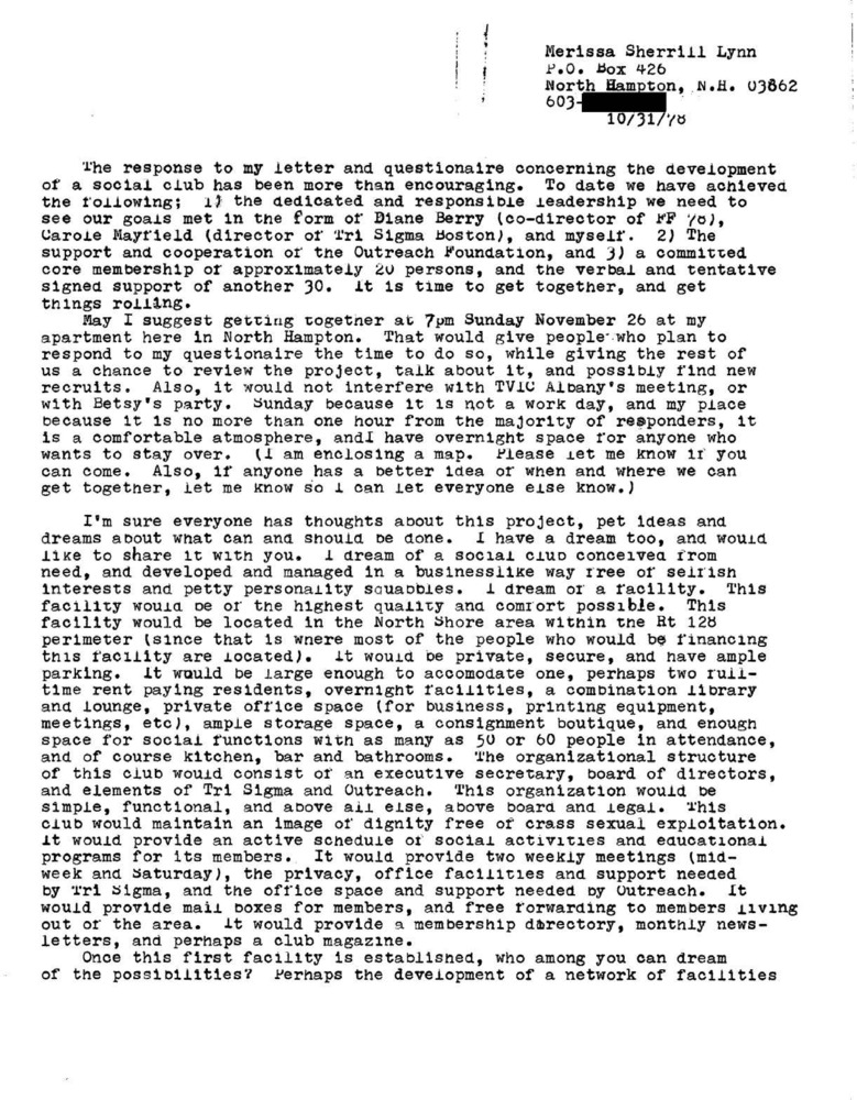 Download the full-sized PDF of Invitation to Tiffany Club Meeting