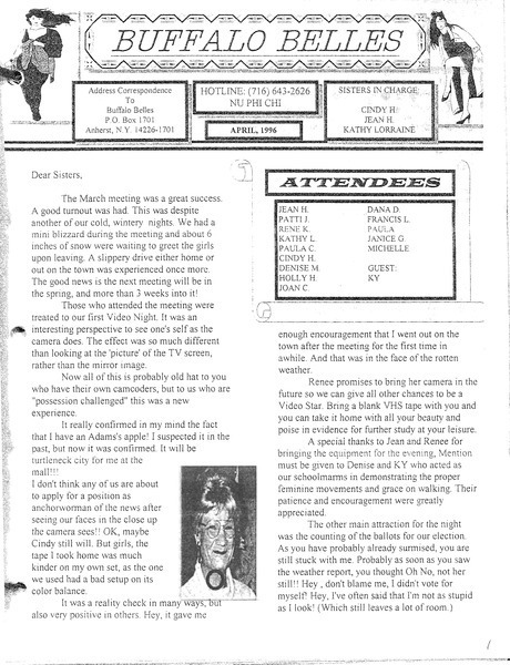 Download the full-sized PDF of Buffalo Belles Vol. 5 No. 4 (April, 1996)