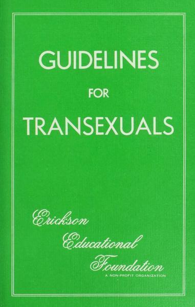 Guidelines For Transexuals Digital Transgender Archive