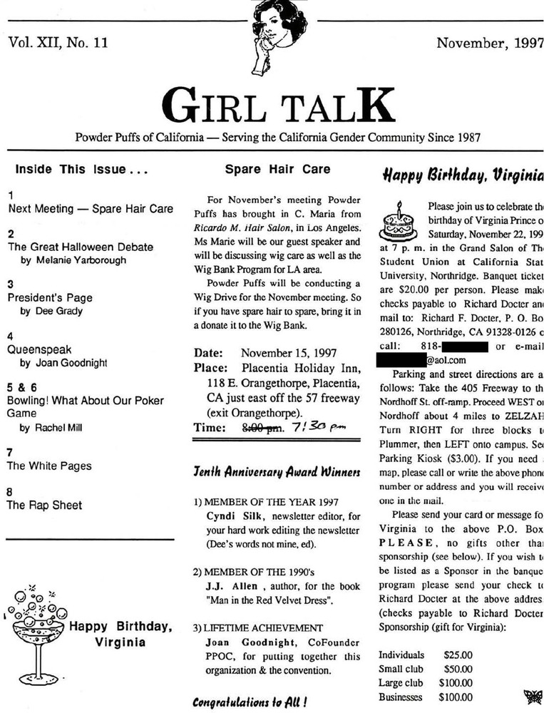 Download the full-sized PDF of Girl Talk, Vol. 12 No. 11 (November, 1997)