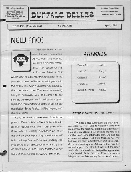 Download the full-sized PDF of Buffalo Belles Vol. 4 No. 4 (April, 1995(2))