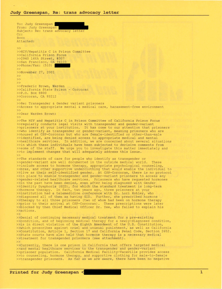 Download the full-sized PDF of Re: Trans Advocacy Letter