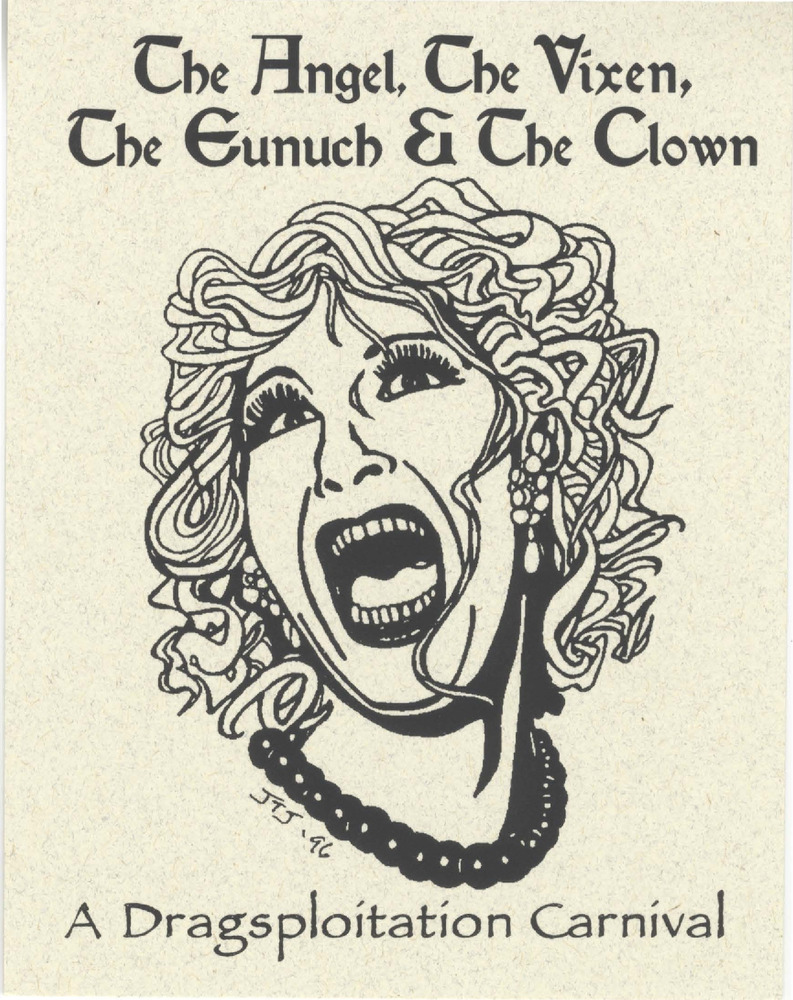 Download the full-sized PDF of The Angel, the Vixen, the Eunuch & the Clown flier