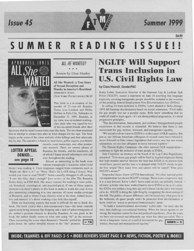 Download the full-sized image of FTM Newsletter #45
