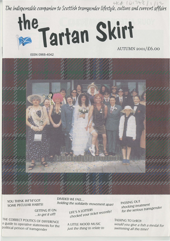 Download the full-sized PDF of The Tartan Skirt Vol. 7, No. 12 (Autumn 2001)
