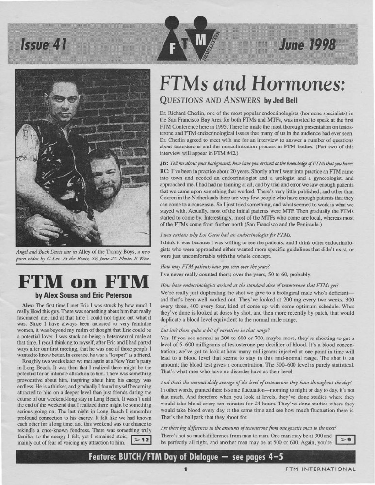 Download the full-sized image of FTM Newsletter #41