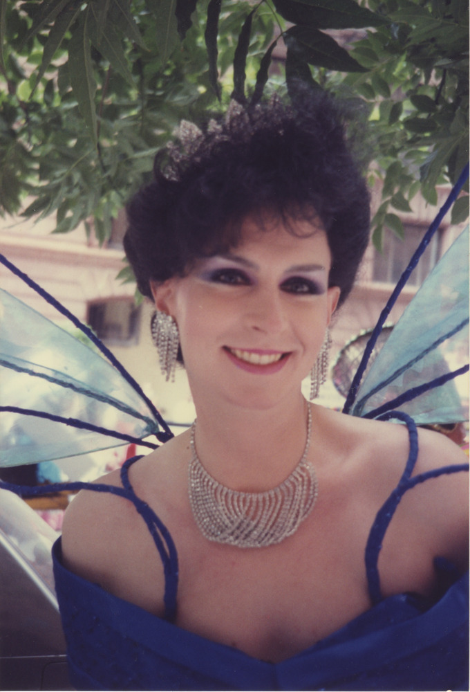 Download the full-sized image of Photograph of Person With Butterfly Wings