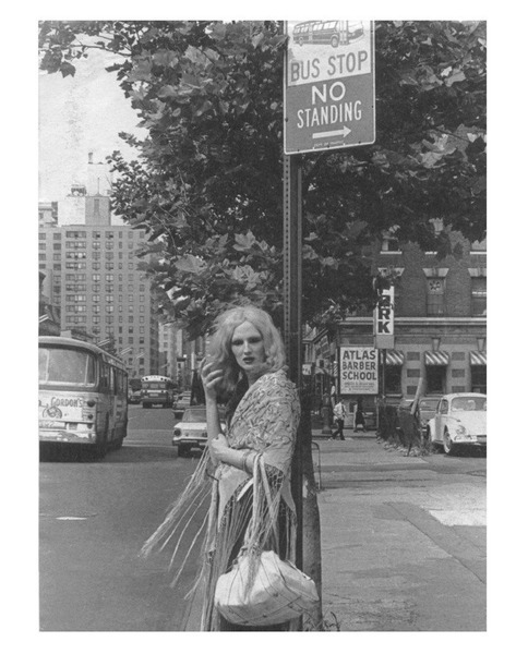 Download the full-sized PDF of Candy Darling at bus stop