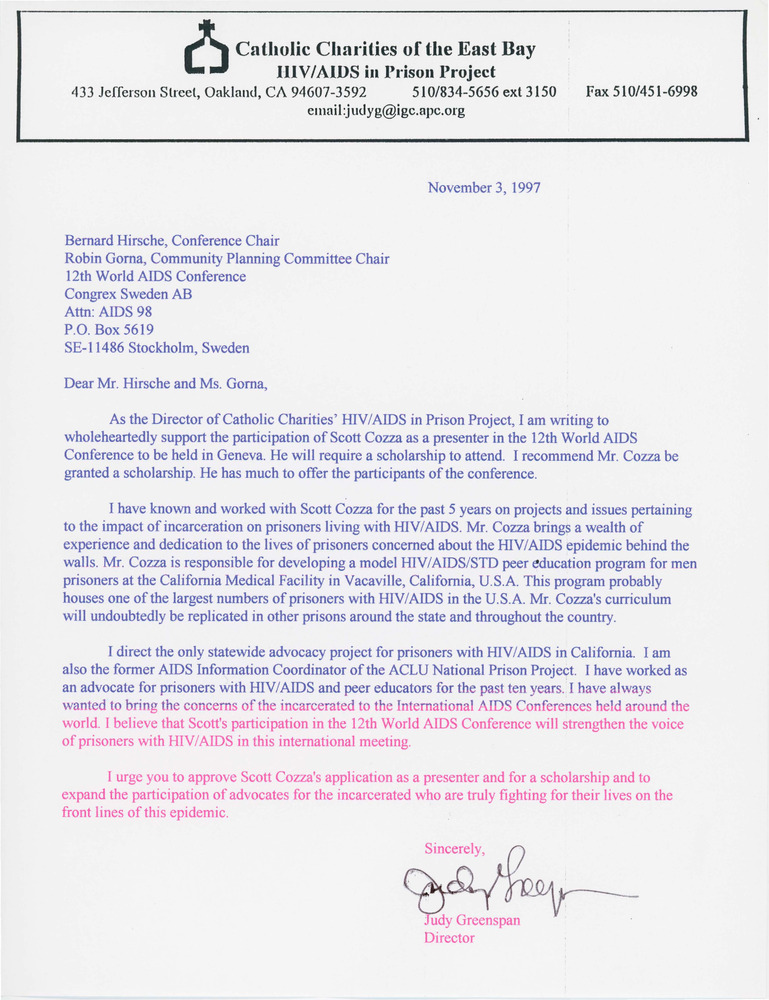 Download the full-sized PDF of Letter on 12th World AIDS Conference
