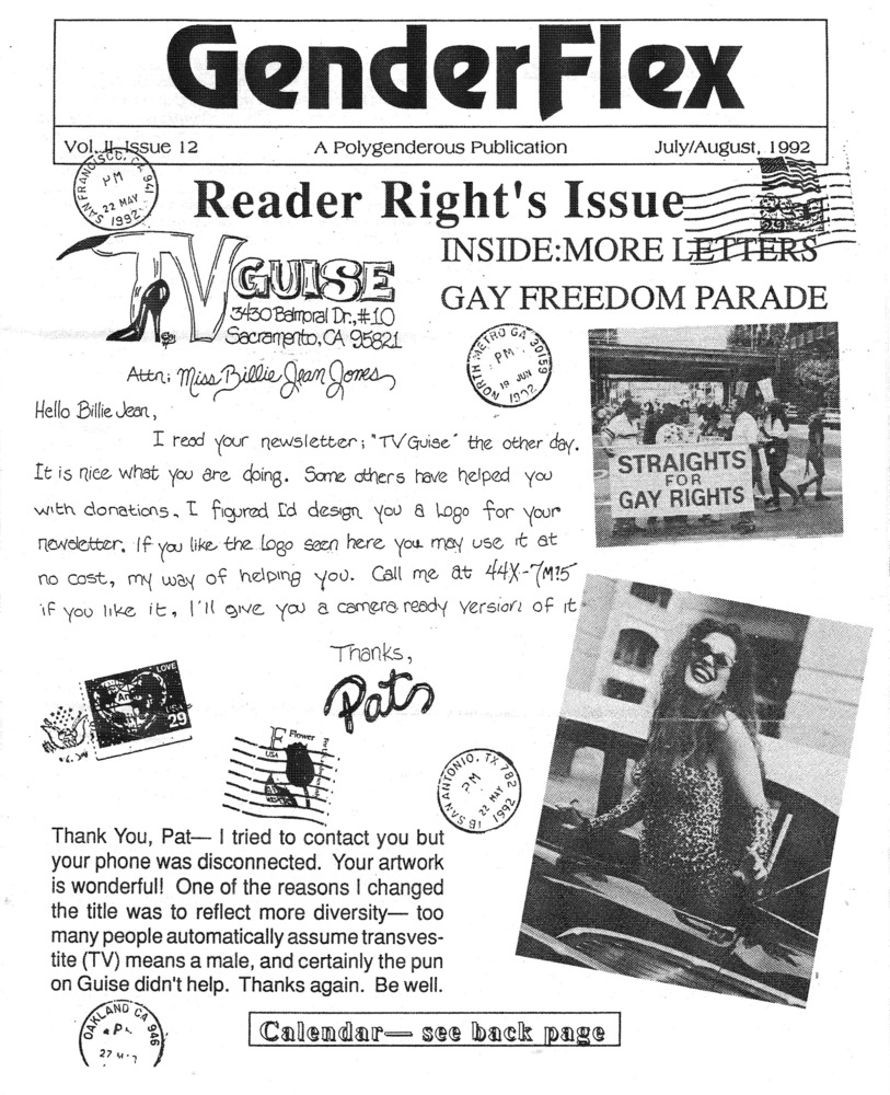 Download the full-sized PDF of GenderFlex Vol. 2 Issue 12 (July/August 1992)