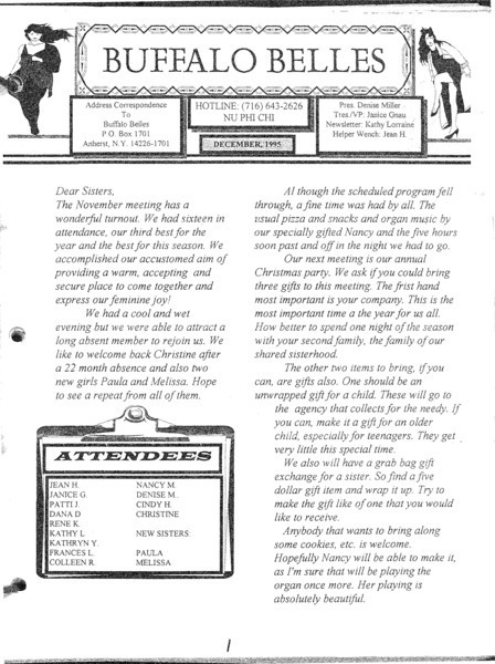 Download the full-sized PDF of Buffalo Belles Vol. 4 No. 12 (December, 1995)