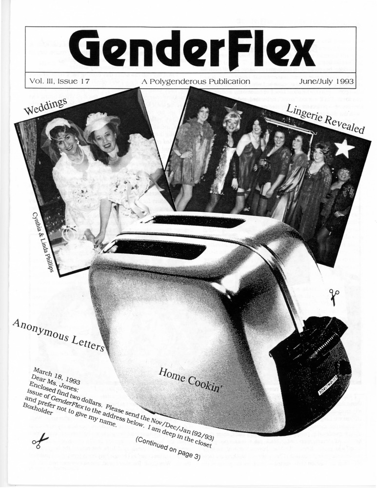 Download the full-sized PDF of GenderFlex Vol. 3, Issue 17 (June/July, 1993)
